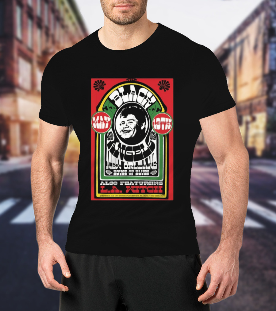 Black Angels New Orleans House Of Blues May 13 Featuring L.A. Witch T-Shirt