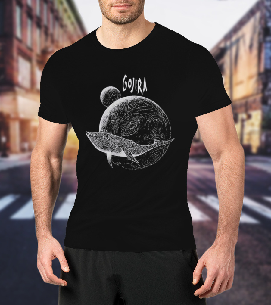 Gojira Europe Tour 2026 From Mars To Sirius Whale Planet T-Shirt