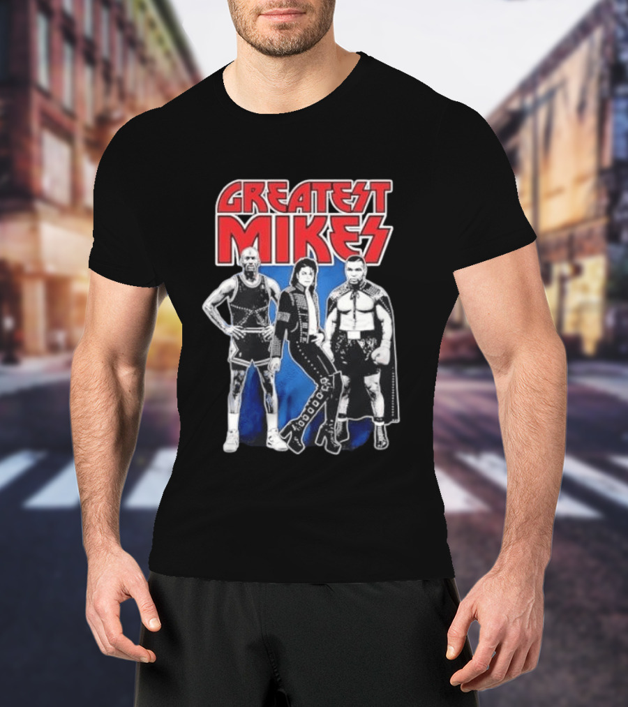 Greatest Mikes Jordan Jackson Tyson American Metal Legends T-Shirt