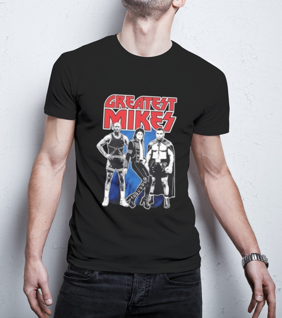 Greatest Mikes Jordan Jackson Tyson American Metal Legends T-Shirt