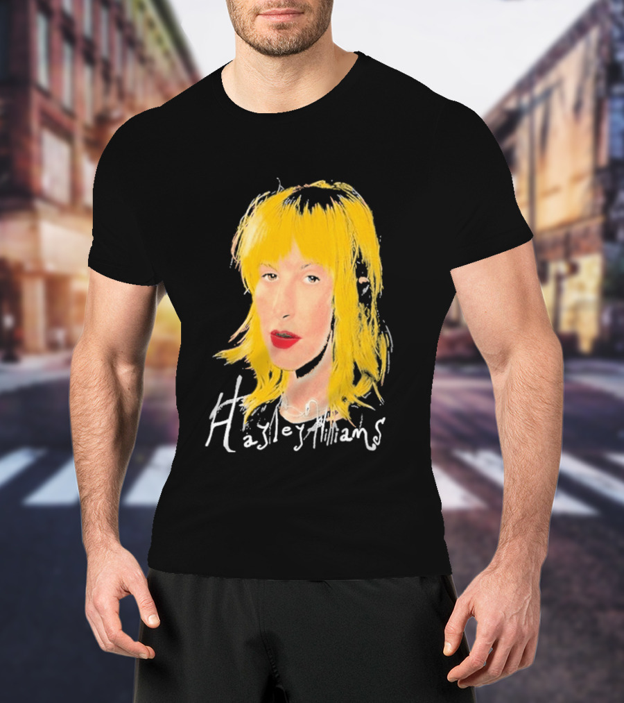 Hayley Williams 2026 Blonde Hair Red Lips T-Shirt