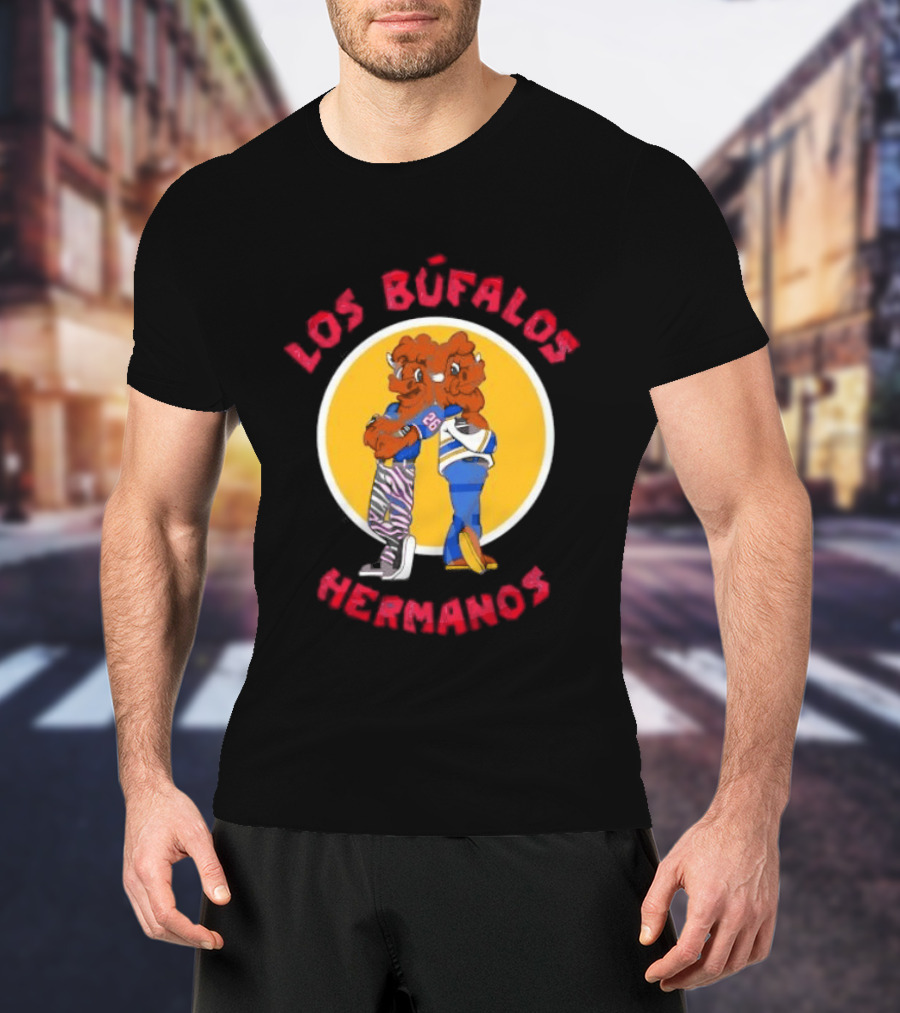 Los Búfalos Hermanos Buffalo Sports Team T-Shirt