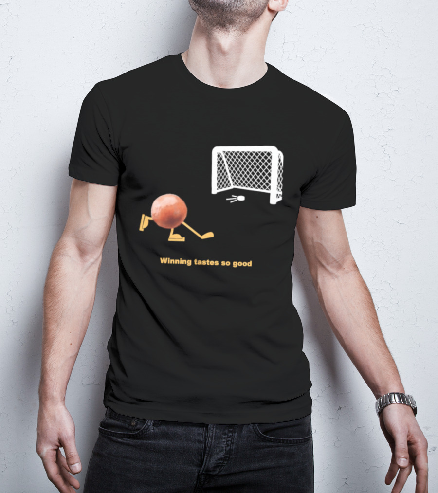 Buffalo Sabres Winning Tastes So Good Hockey Game Humor T-Shirt