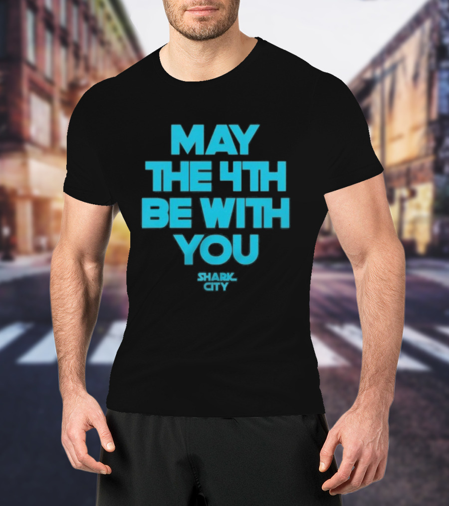 San Jose Sharks May The 4th Be With You Star Wars T-Shirt