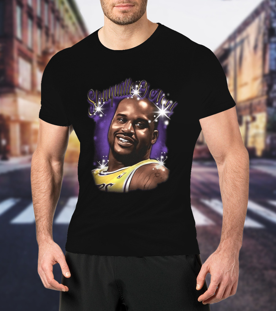 Shaquille O'Neal Los Angeles Lakers Number 34 Twinkle T-Shirt