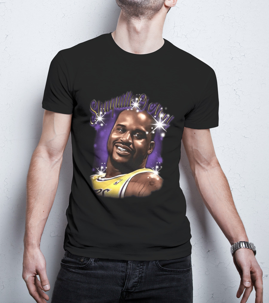 Shaquille O'Neal Los Angeles Lakers Number 34 Twinkle T-Shirt