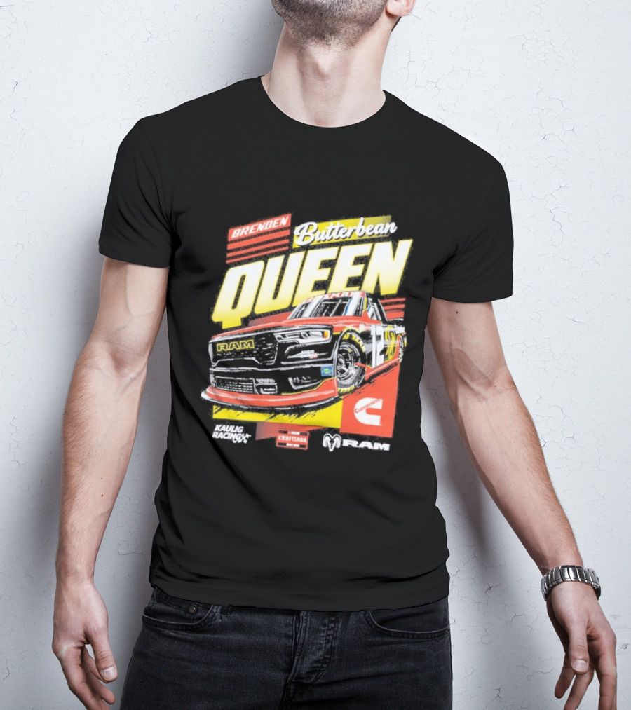 Brenden Butterbean Queen Kaulig Racing Cummins Cottonelle NASCAR Car T-Shirt