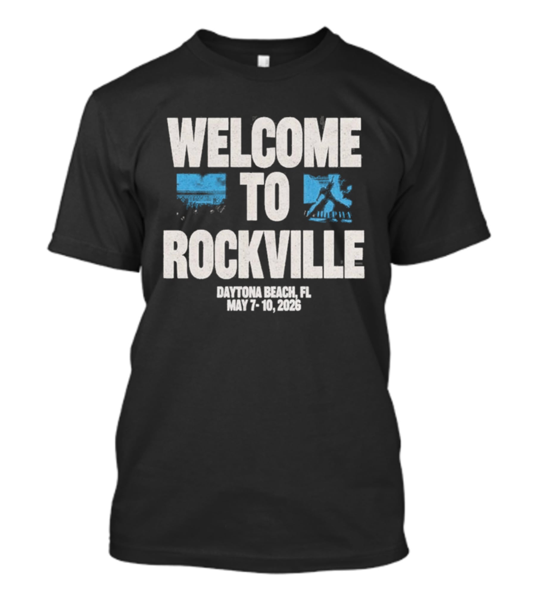 Welcome To Rockville Daytona Beach FL May 7 10 2026 T-Shirt