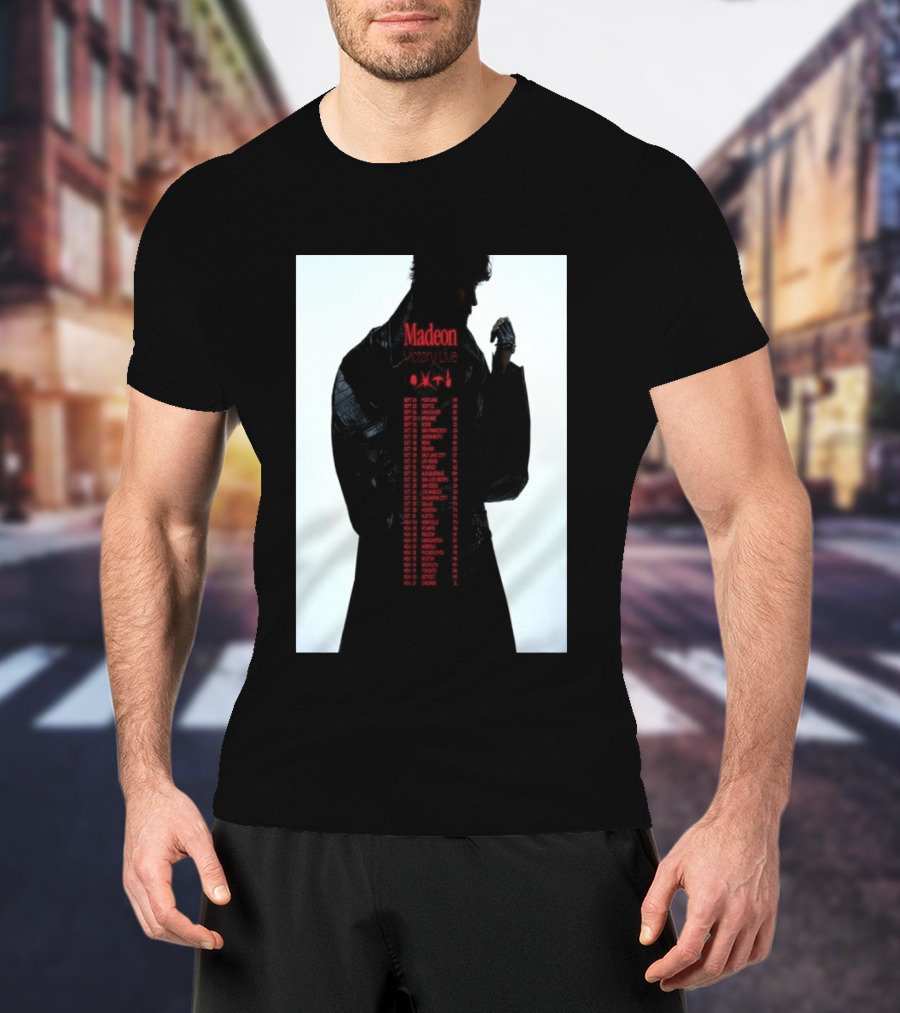 Madeon Victory Live Tour 2026 Portland To Chicago Dates T-Shirt
