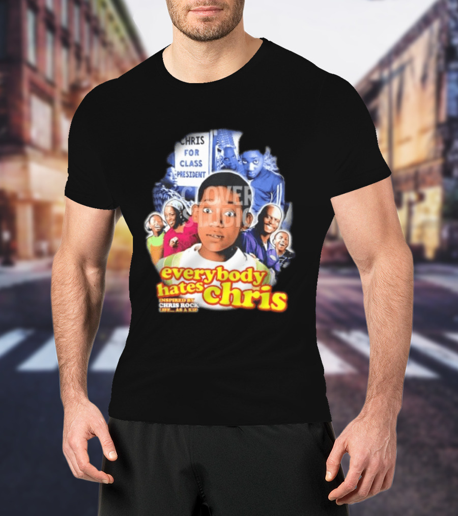 Everybody Hates Chris Inspired By Chris Rock Chris For Class President T-Shirt