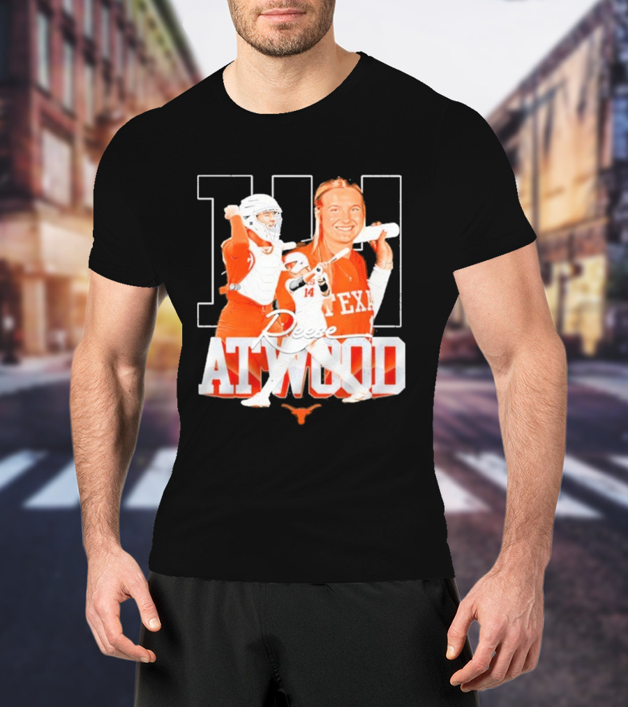 Texas Longhorns Reese Atwood 14 Sports T-Shirt