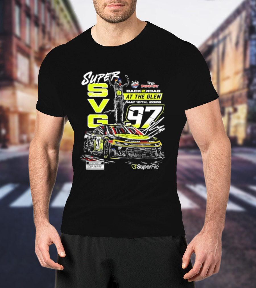 Super SVG 97 At The Glen NASCAR Cup Series Win By Shane Van Gisbergen T-Shirt