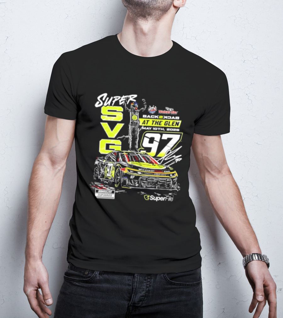 Super SVG 97 At The Glen NASCAR Cup Series Win By Shane Van Gisbergen T-Shirt