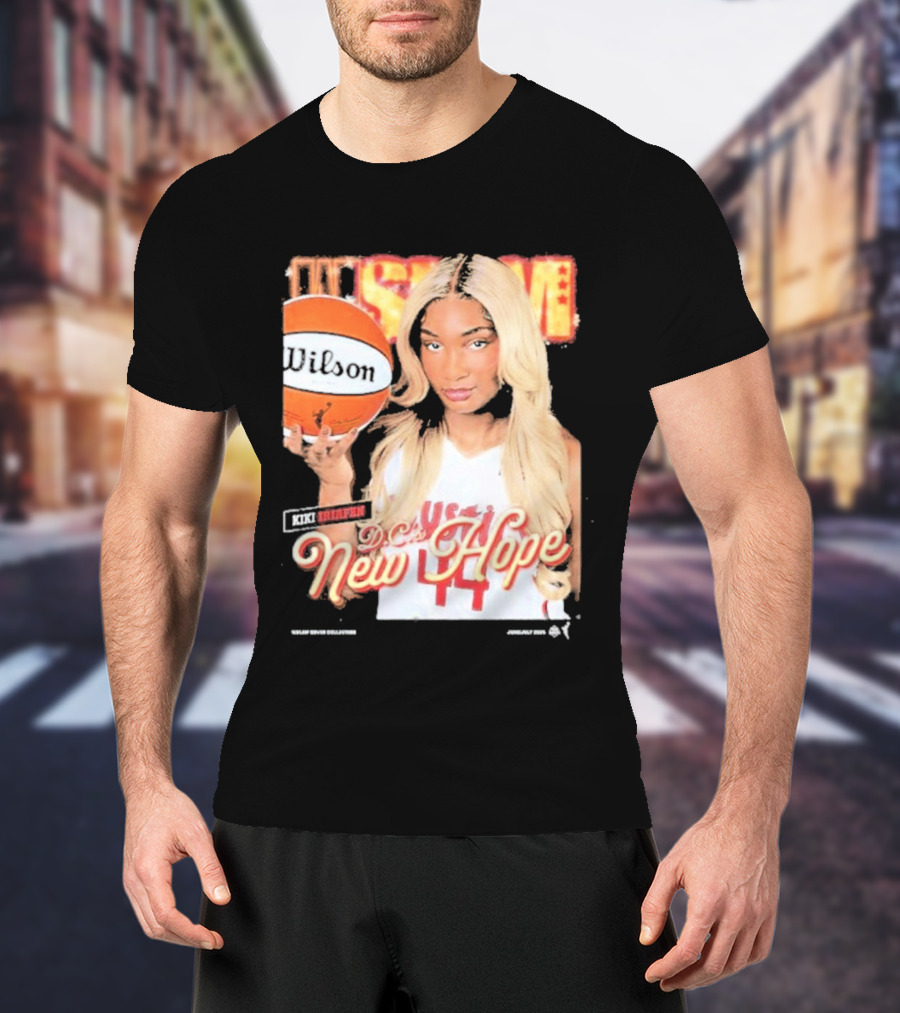 SLAM 262 DC's New Hope Washington Mystics Kiki Iriafen T-Shirt