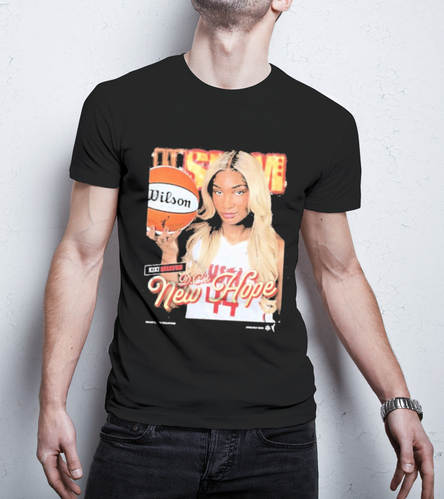SLAM 262 DC's New Hope Washington Mystics Kiki Iriafen T-Shirt