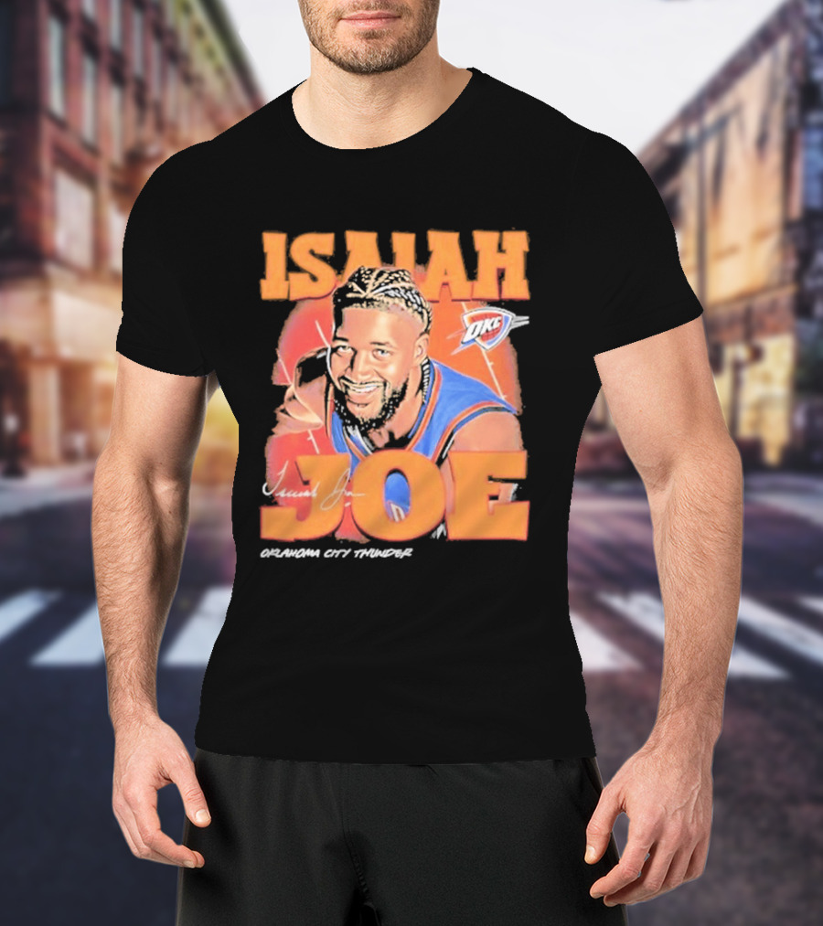 Isaiah Joe Oklahoma City Thunder Airbrush Signature T-Shirt