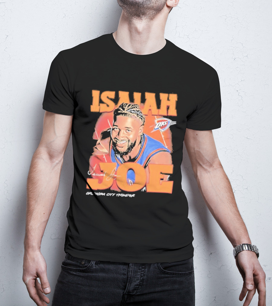 Isaiah Joe Oklahoma City Thunder Airbrush Signature T-Shirt