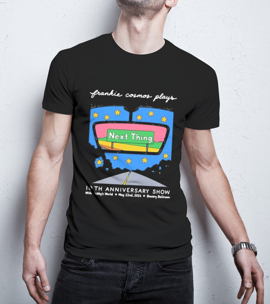 Frankie Cosmos 10th Anniversary Show May 22 2026 Bowery Ballroom Next Thing Live Performance T-Shirt
