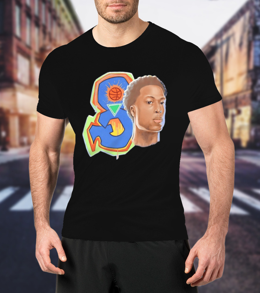 OG Anunoby OG8 New York Knicks Basketball Art NBA T-Shirt