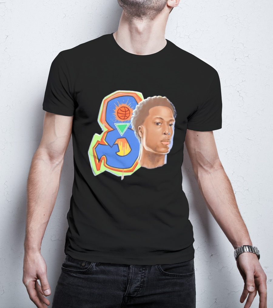 OG Anunoby OG8 New York Knicks Basketball Art NBA T-Shirt