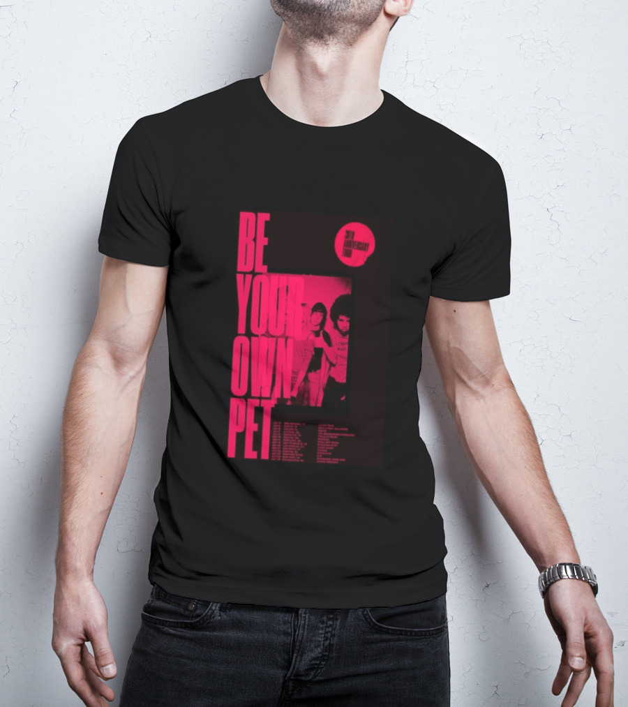 Be Your Own Pet 20th Anniversary Tour 2026 T-Shirt