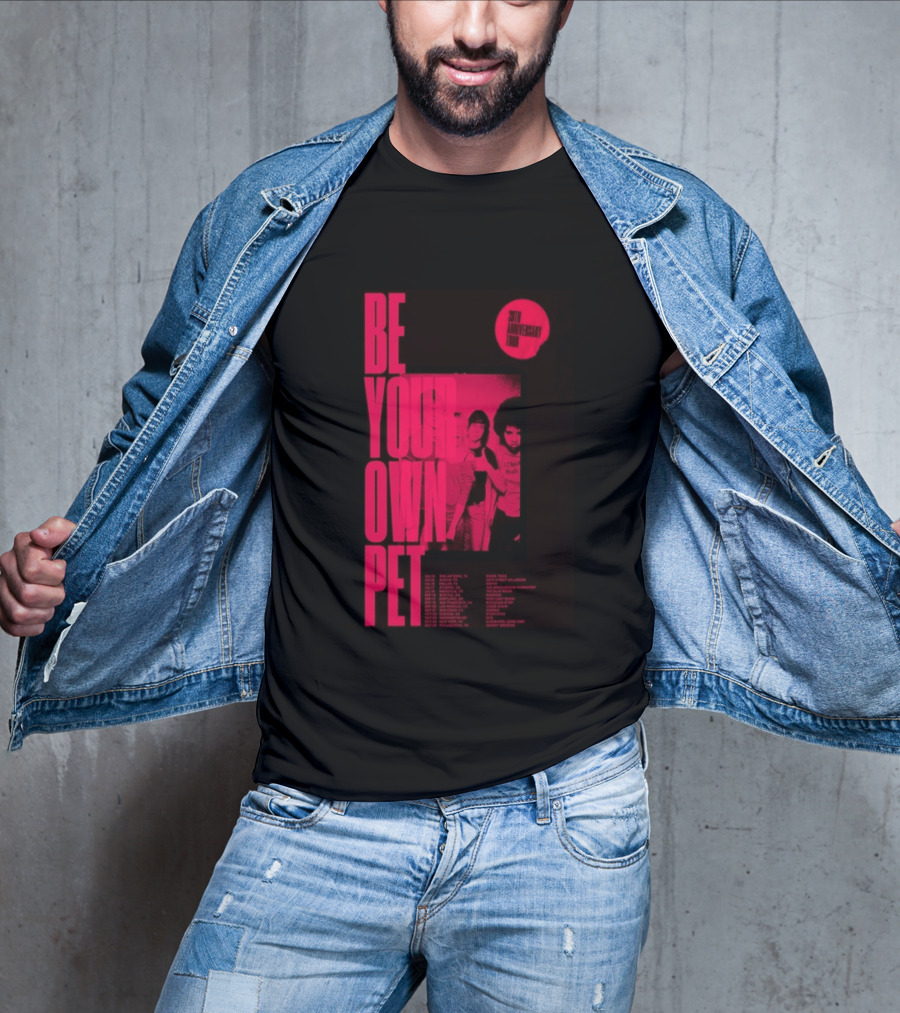 Be Your Own Pet 20th Anniversary Tour 2026 T-Shirt