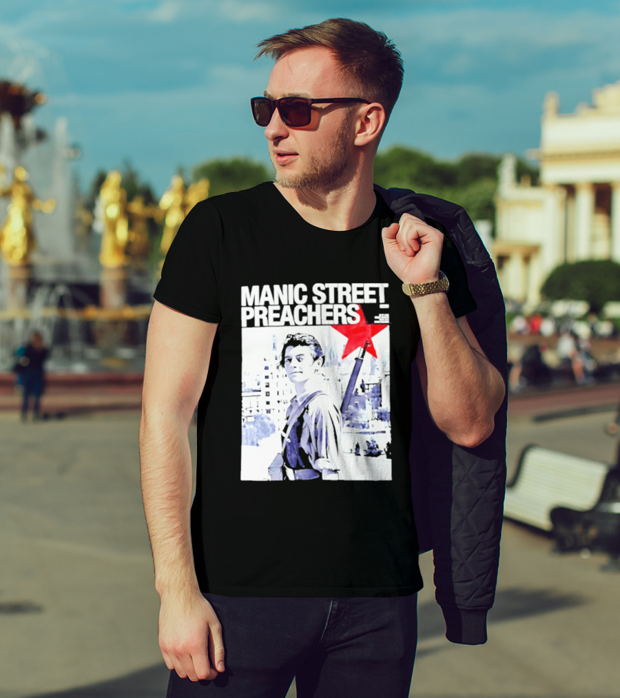Manic Street Preachers Red Star Image T-Shirt