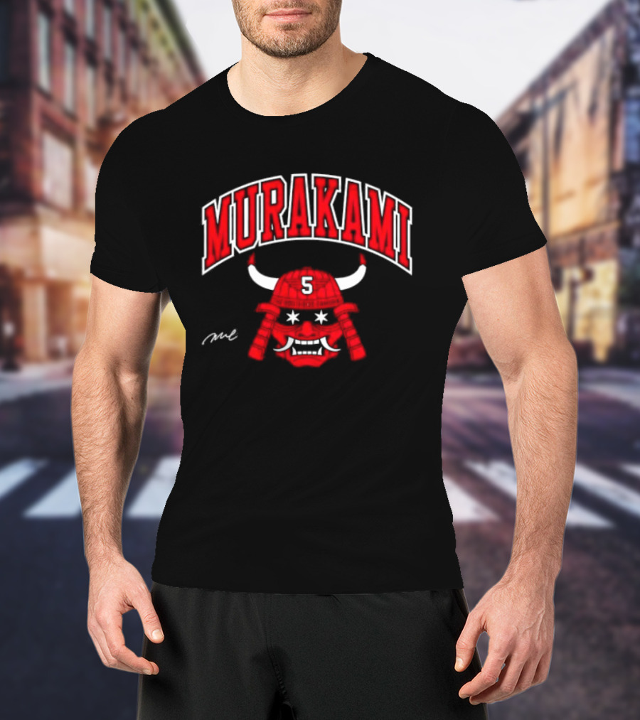 Murakami Munetaka The Southside Samurai Chicago White Sox Five Star Helmet T-Shirt