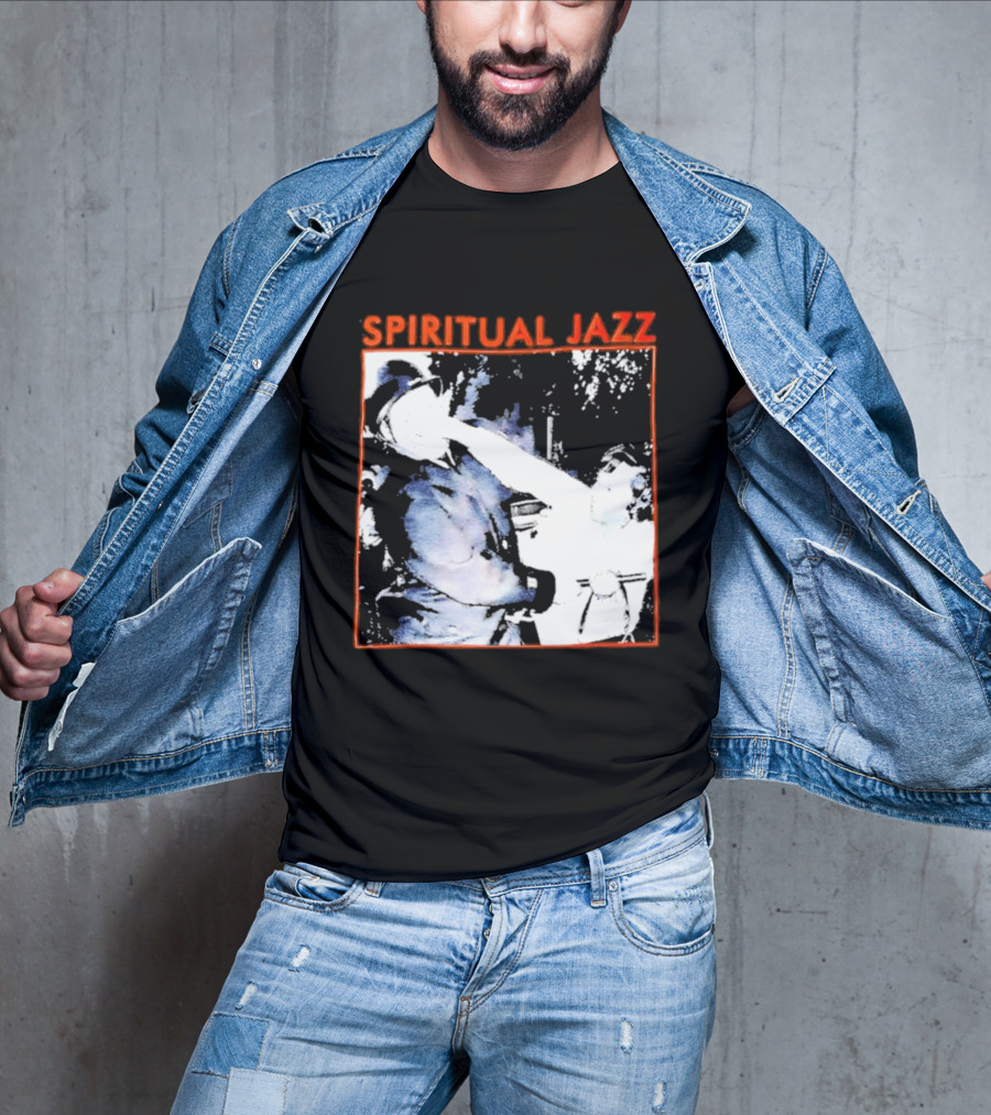 Spiritual Jazz Horn Player Watercolor T-Shirt