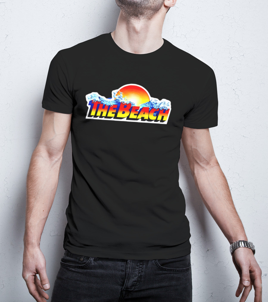 The Beach Waterpark Vintage Sunset Wave T-Shirt