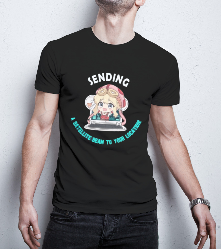 Tita Russell Sending A Satellite Beam To Your Location T-Shirt