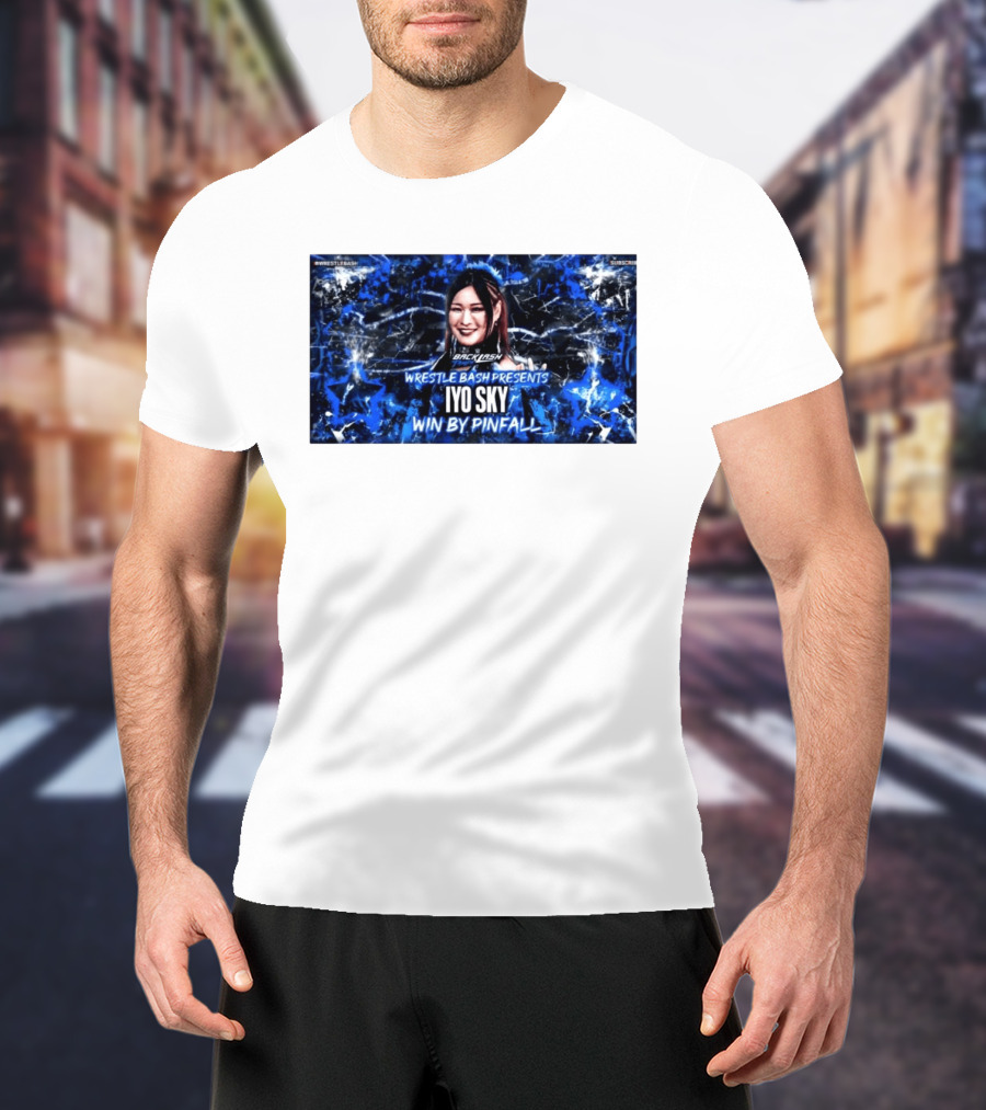 Backlash Tampa Wrestle Bash Presents Iyo Sky Win By Pinfall T-Shirt