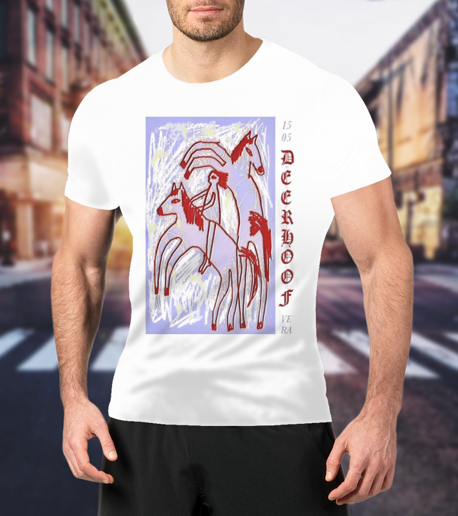 Deerhoof Groningen NL May 15 2026 Concert With Magasin T-Shirt