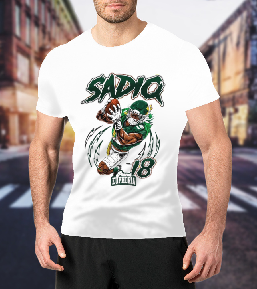 Sadiq Euphoria Football Catch 18 T-Shirt