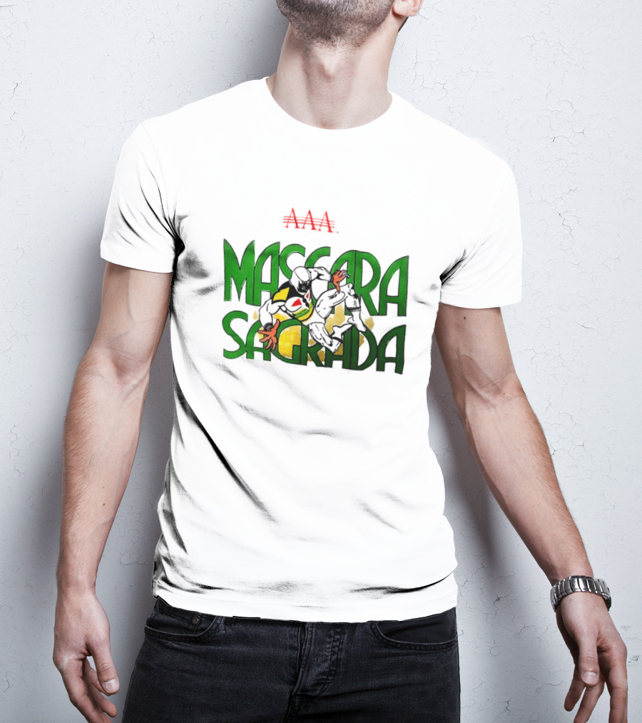 Máscara Sagrada AAA Lucha Libre Mexican Wrestling Hero T-Shirt