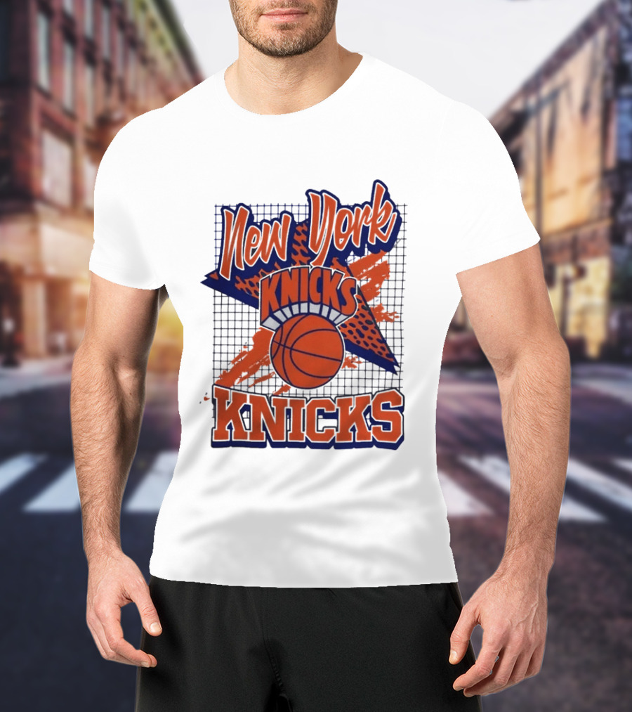 New York Knicks Hardwood Classics Vintage Basketball T-Shirt
