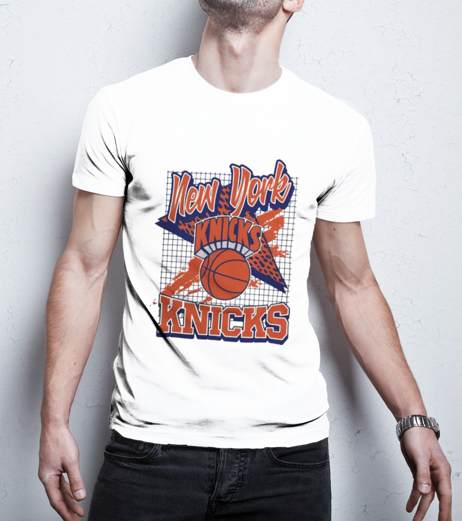 New York Knicks Hardwood Classics Vintage Basketball T-Shirt