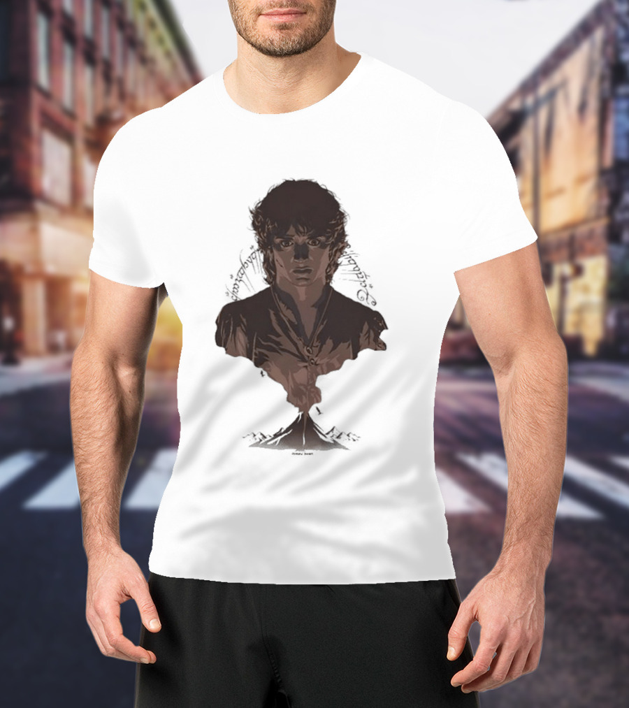 The Lord Of The Rings Frodo Bust Sculpture T-Shirt