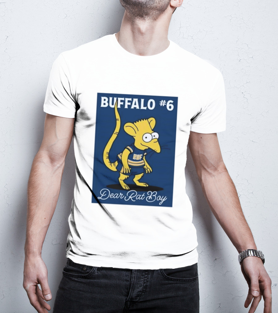 Buffalo #6 Dear Rat Boy BUF Jersey T-Shirt
