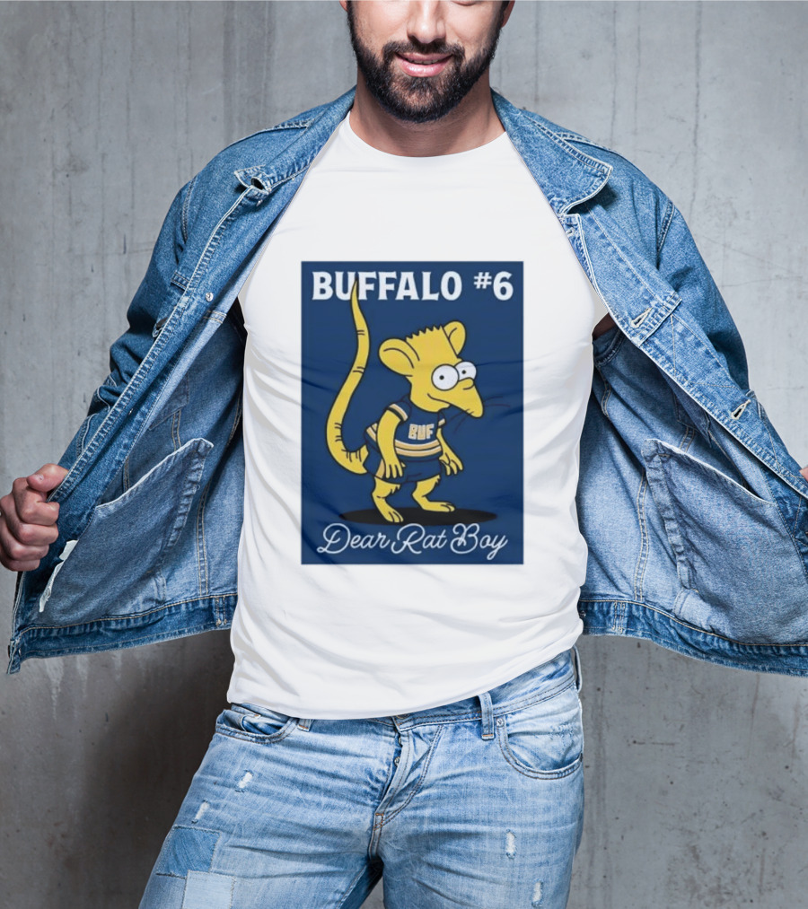 Buffalo #6 Dear Rat Boy BUF Jersey T-Shirt