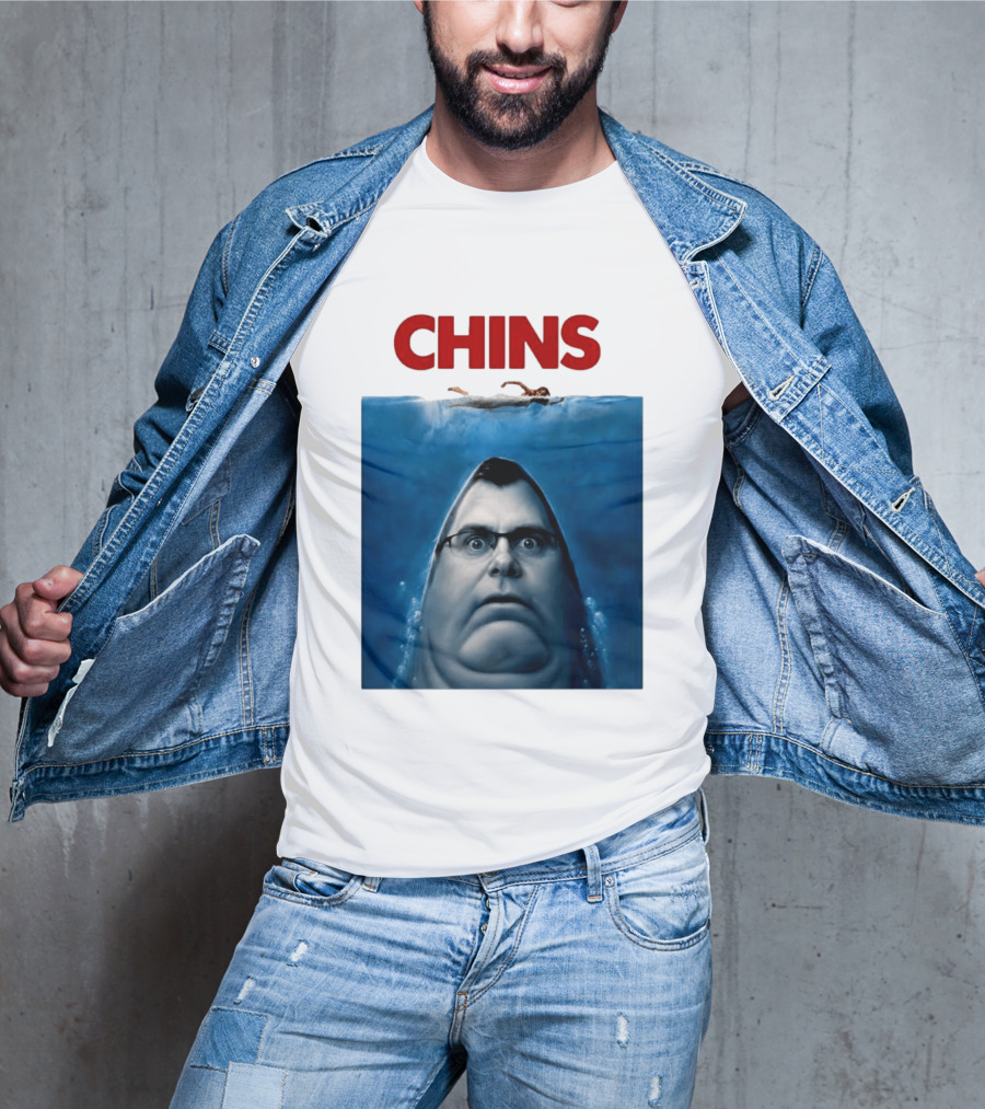 Chins X Jaws Movie T-Shirt
