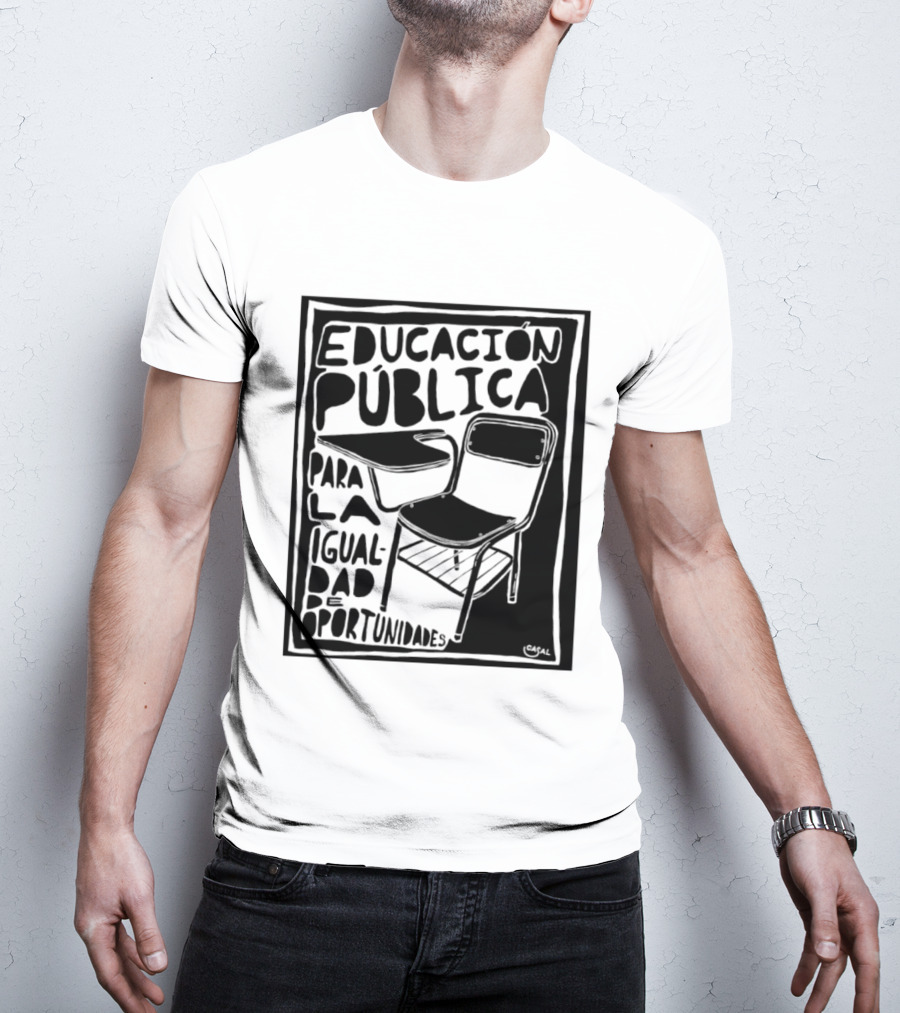 Educación Pública Para La Igualdad De Oportunidades Escolaridad Inclusiva T-Shirt