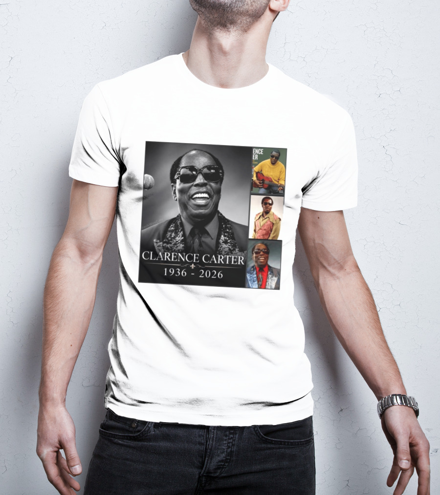 Clarence Carter 1936 2026 Soul Legend Memorial Compilation T-Shirt