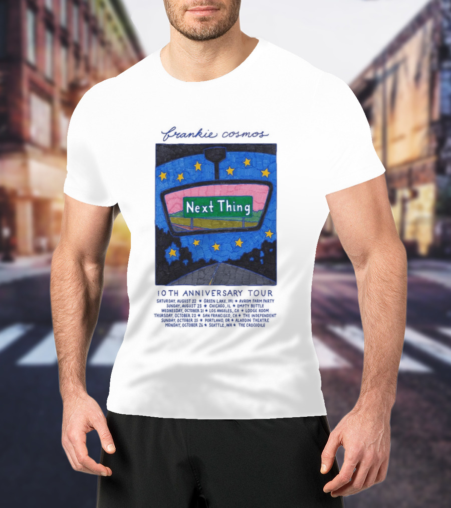 Frankie Cosmos World Tour Next Thing 2026 T-Shirt