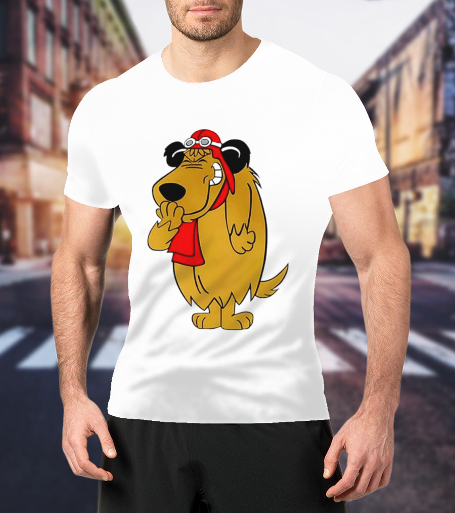 Muttley Dog Wacky Races Cartoon T-Shirt