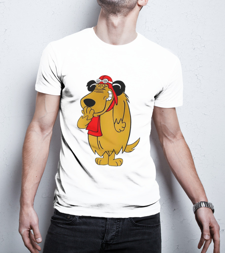 Muttley Dog Wacky Races Cartoon T-Shirt