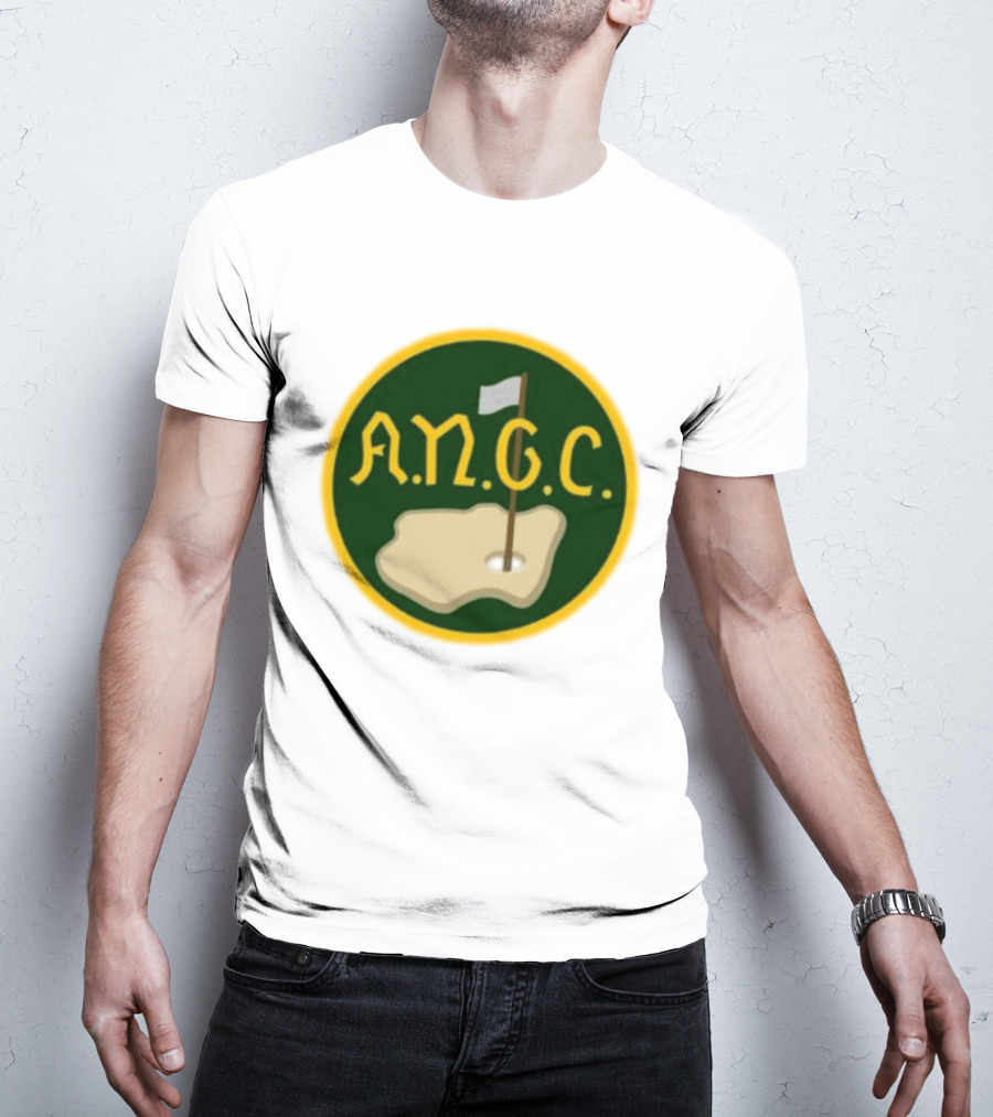 Cameron Young ANGC Golf Emblem Circular Crest T-Shirt