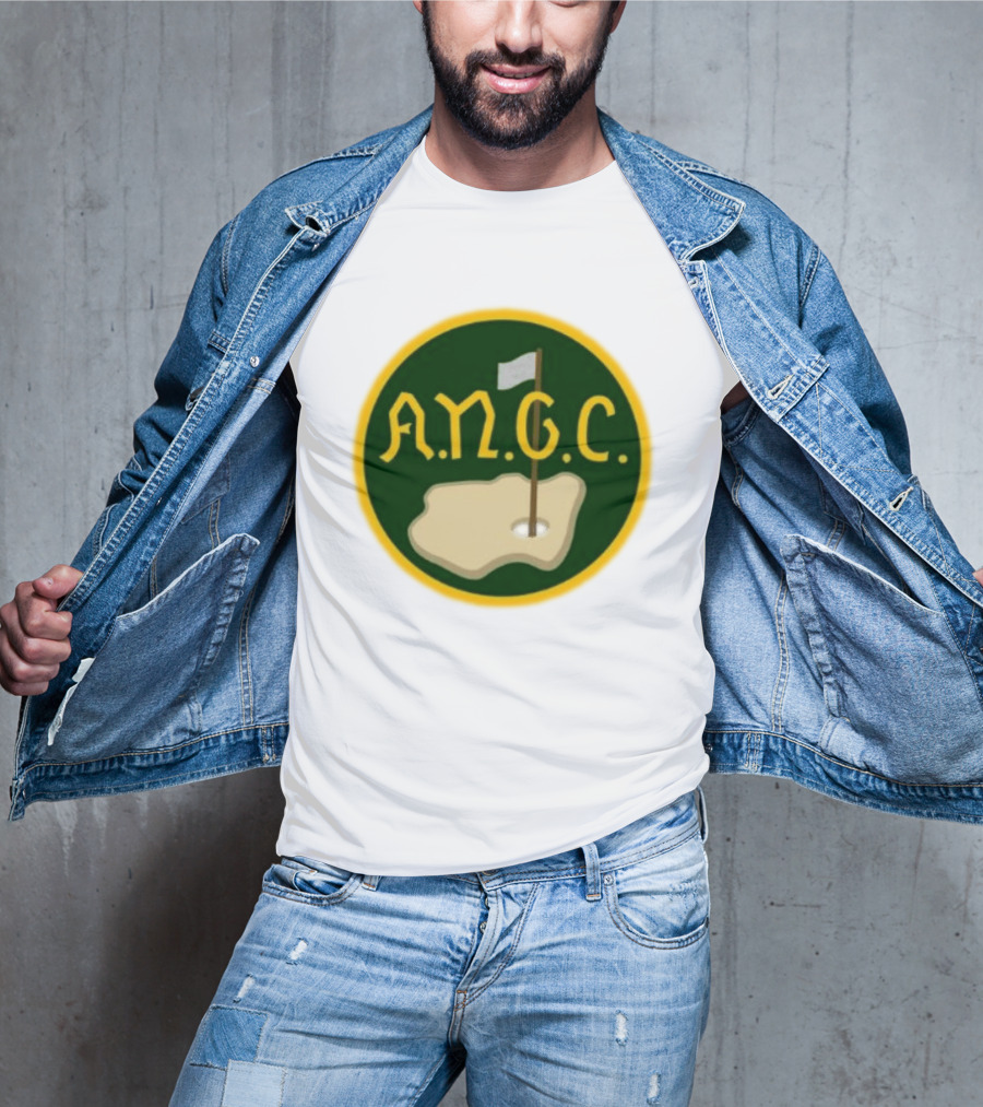 Cameron Young ANGC Golf Emblem Circular Crest T-Shirt