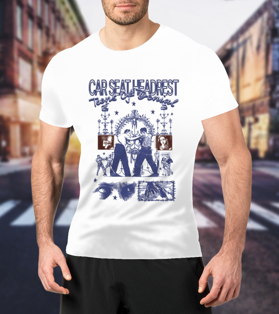 Car Seat Headrest Teens Of Denial 10 Year Anniversary T-Shirt