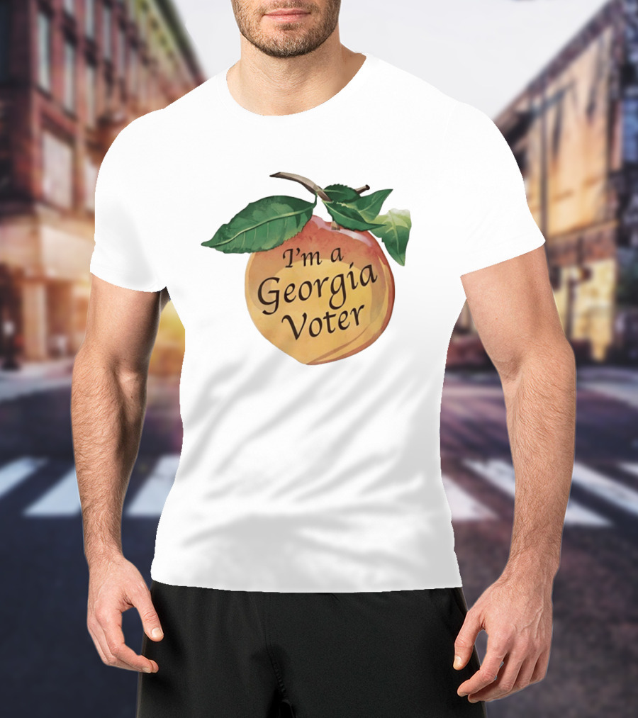 I'm A Georgia Voter Peach T-Shirt